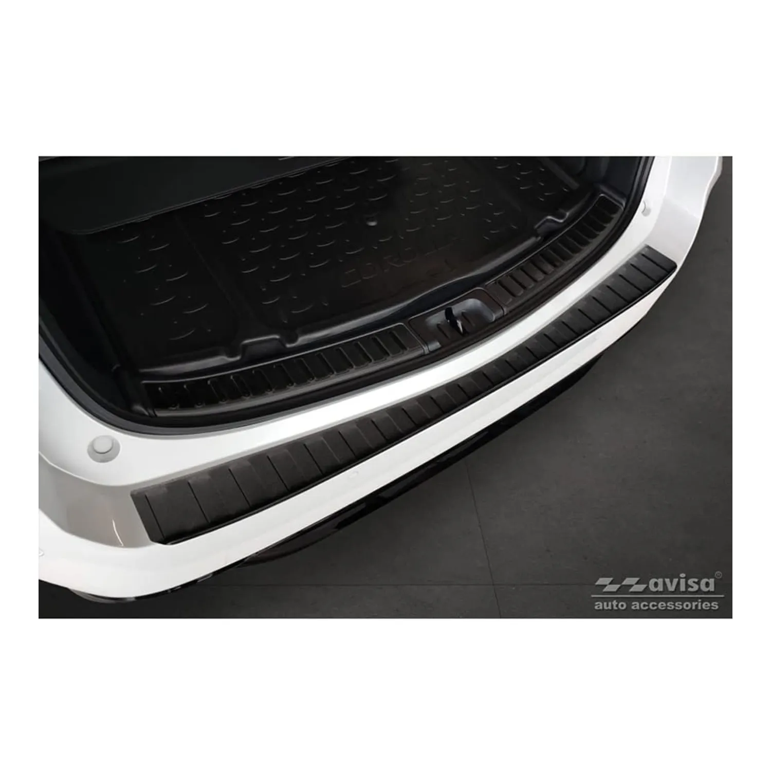 Avisa rvs bumperbeschermer Toyota Corolla XII Combi, zwart