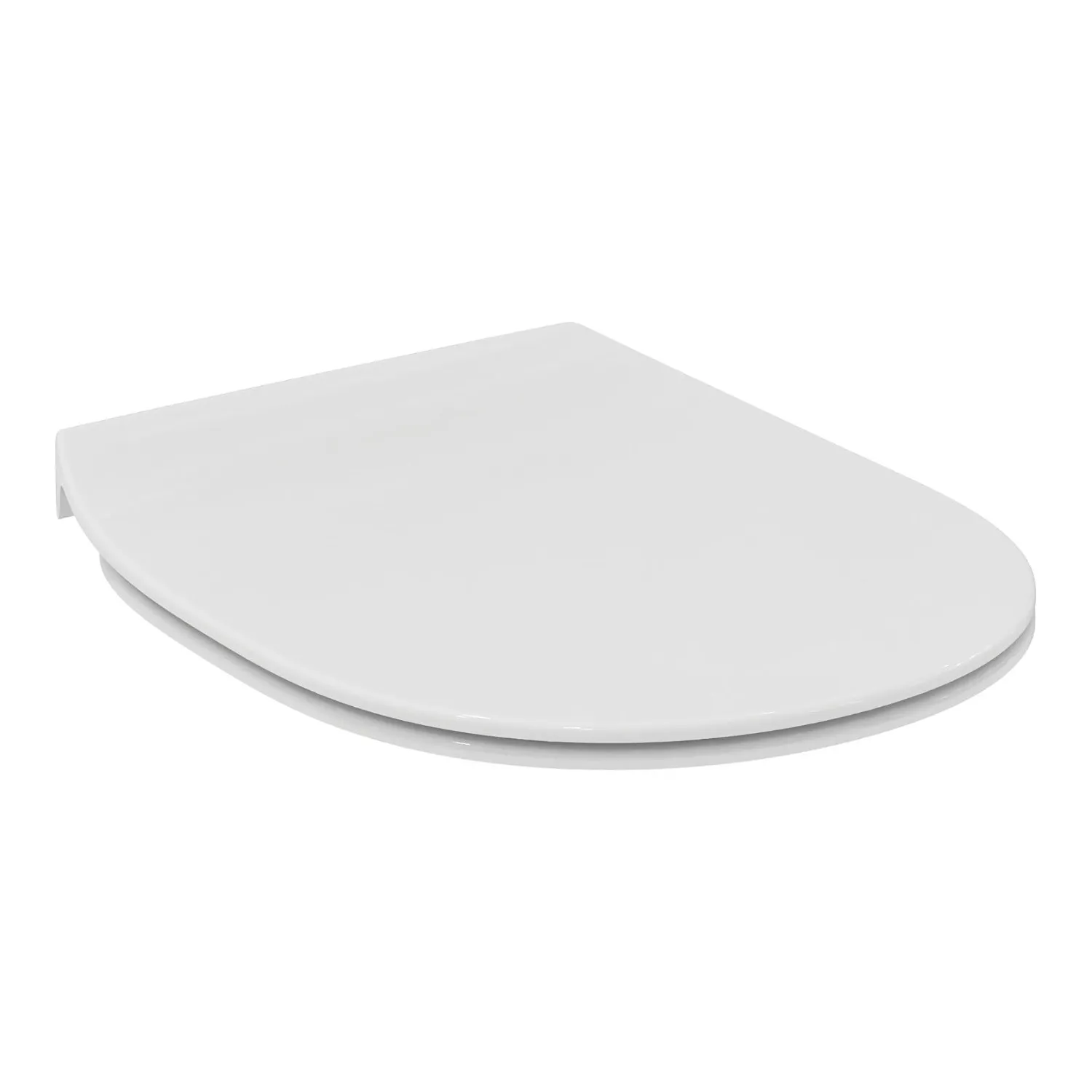 Ideal Standard Connect wc-bril softclose slim D-vorm wit