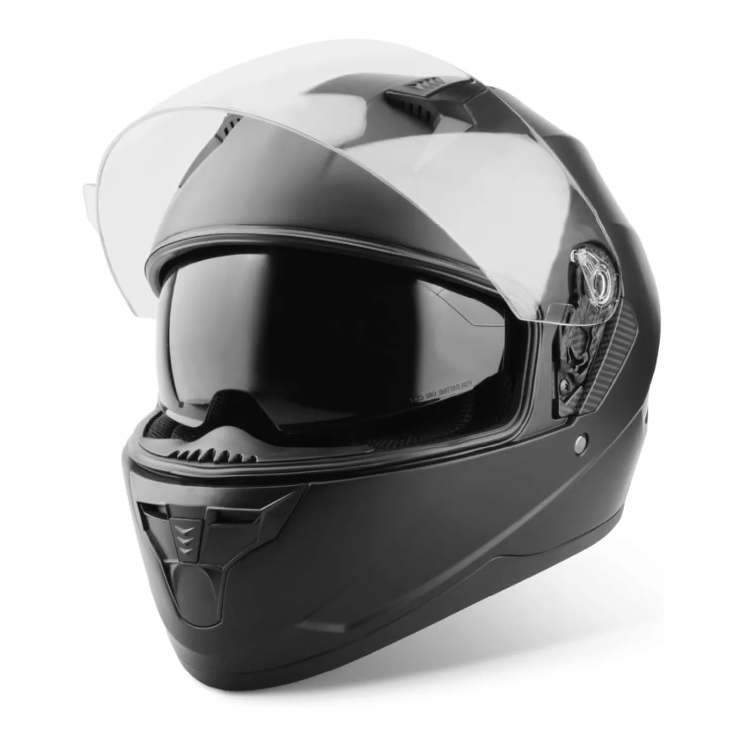 VINZ Kennet integraalhelm ECE 22.06 zonneklep XXL mat zwart