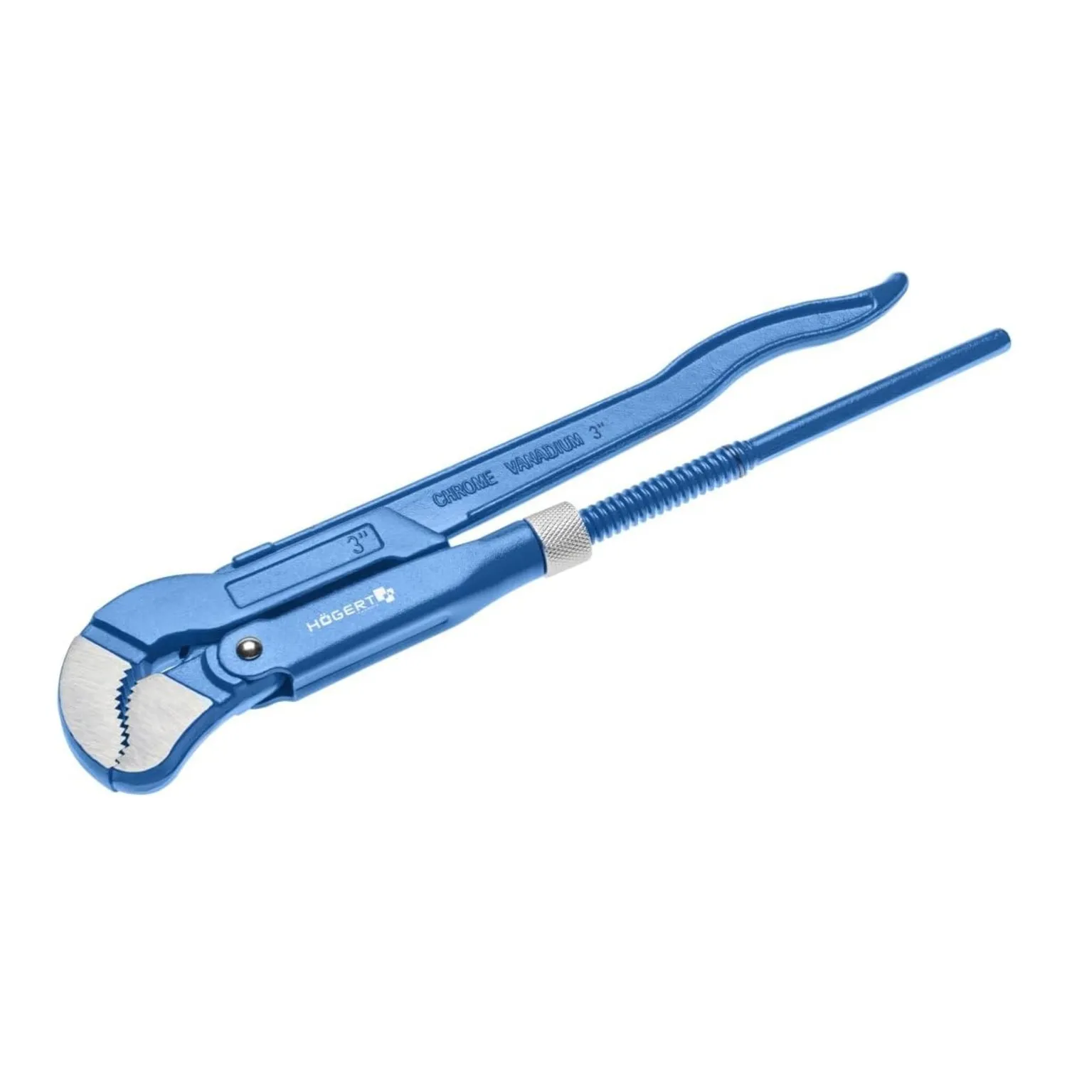 Högert HT1P526 pijptang S-vorm 3 inch tot 95 mm CrV 640 mm