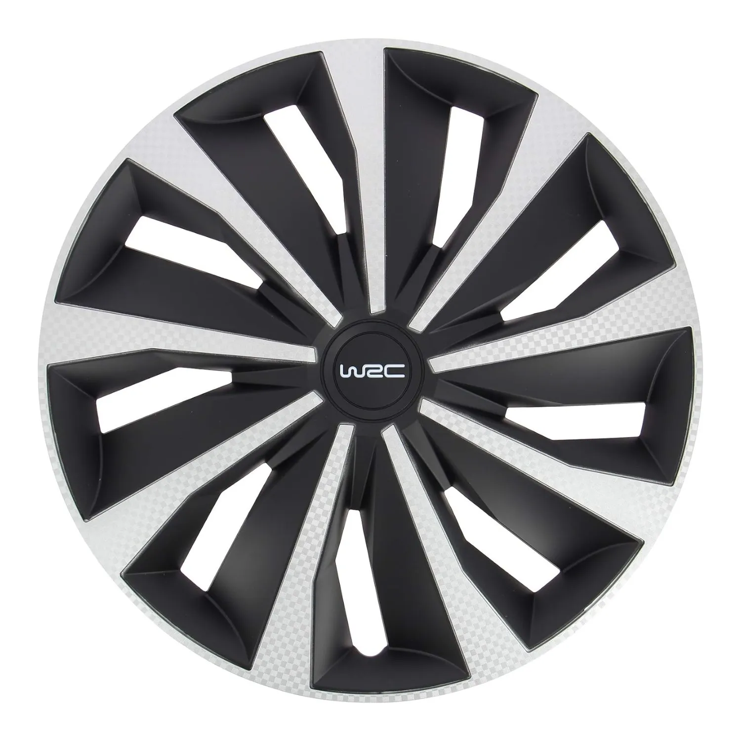 WRC 007499 wieldoppen 16 inch carbon-look, set van 4