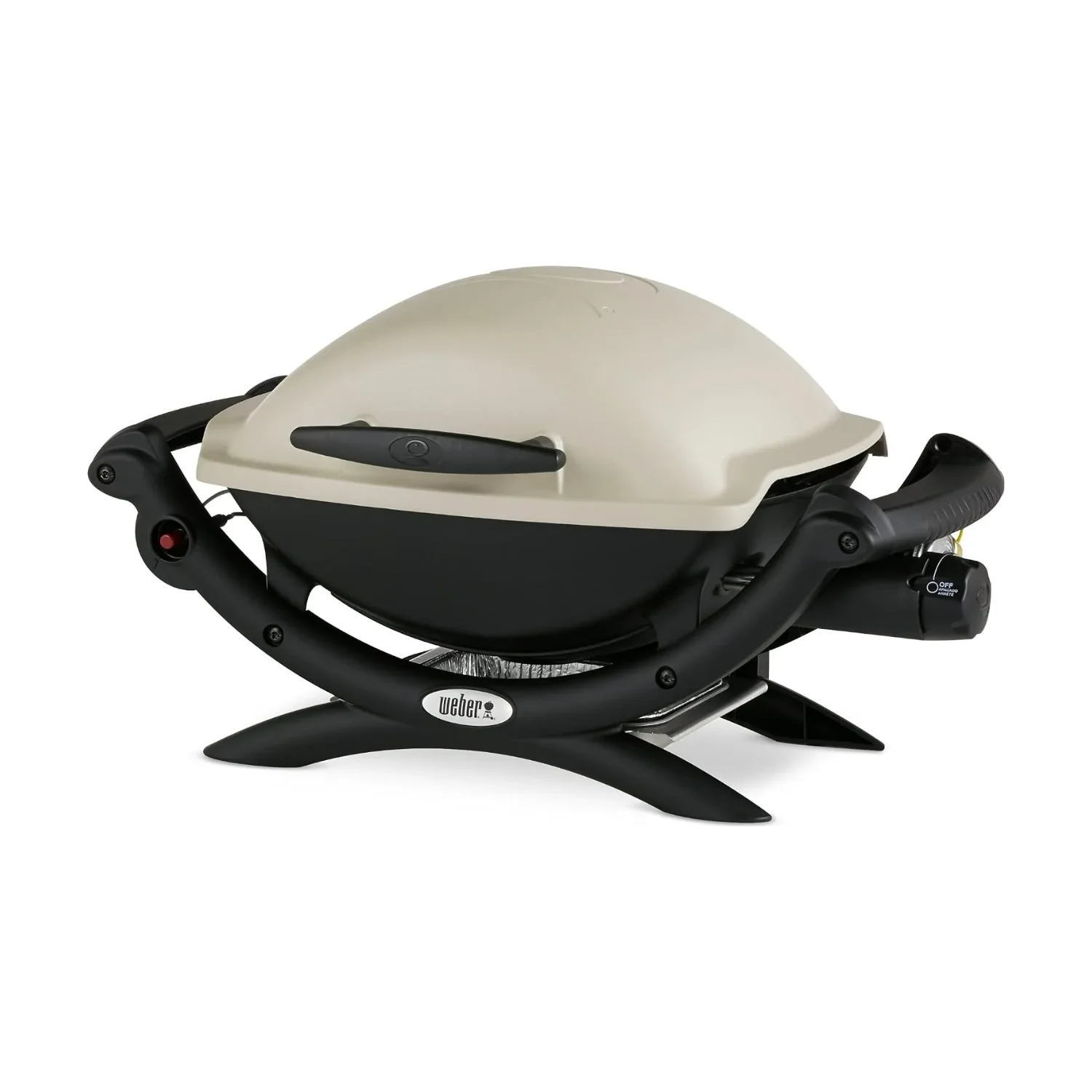 Weber Q1000 draagbare gasbarbecue 43x32 cm titanium