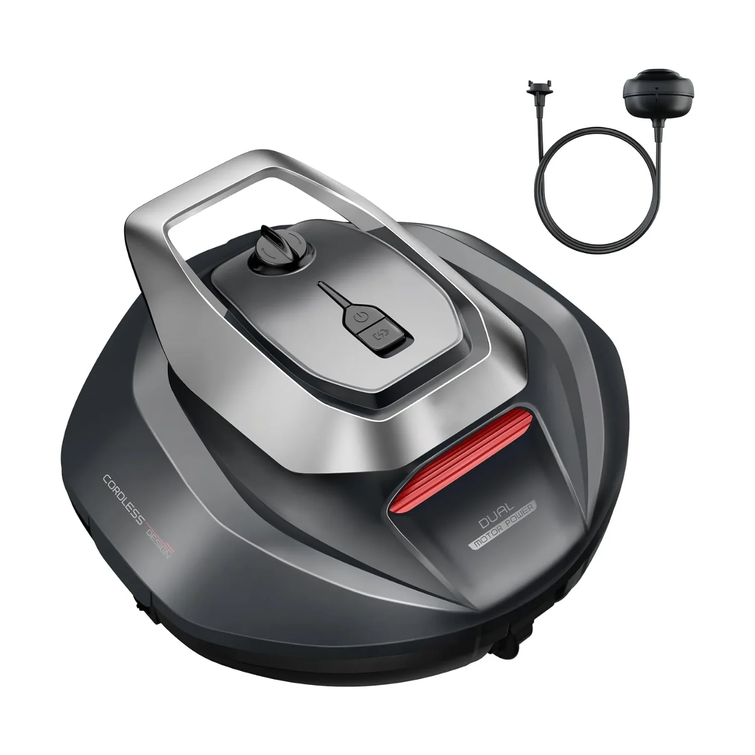 Ultenic Pooleco 10 zwembadrobot snoerloos 90 min 80 m² rood