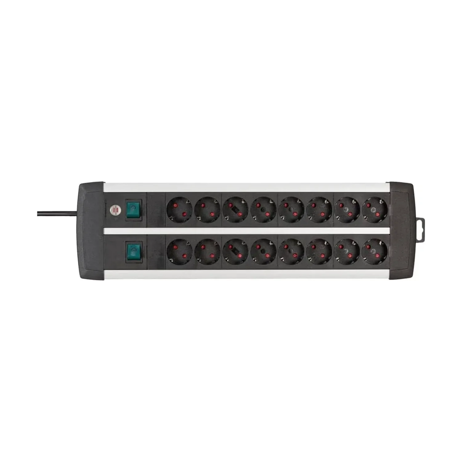 Brennenstuhl Premium-Alu-Line stekkerdoos 16-voudig 3 m
