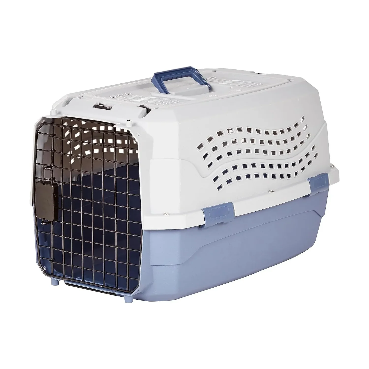 Amazon Basics transportbox 2 deuren 58x38x33 cm blauw