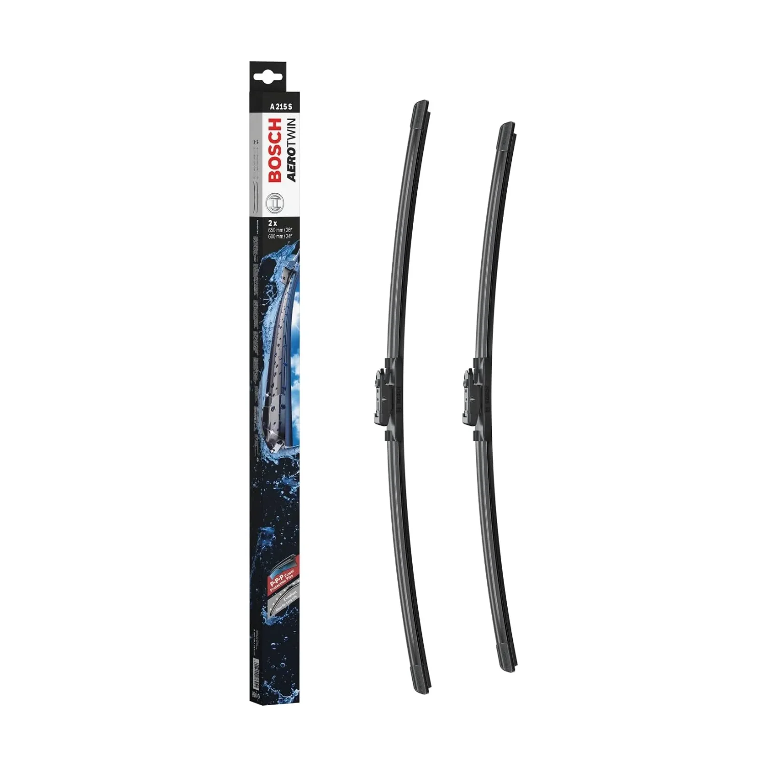 Bosch Aerotwin A215S ruitenwissers 650/600 mm set van 2