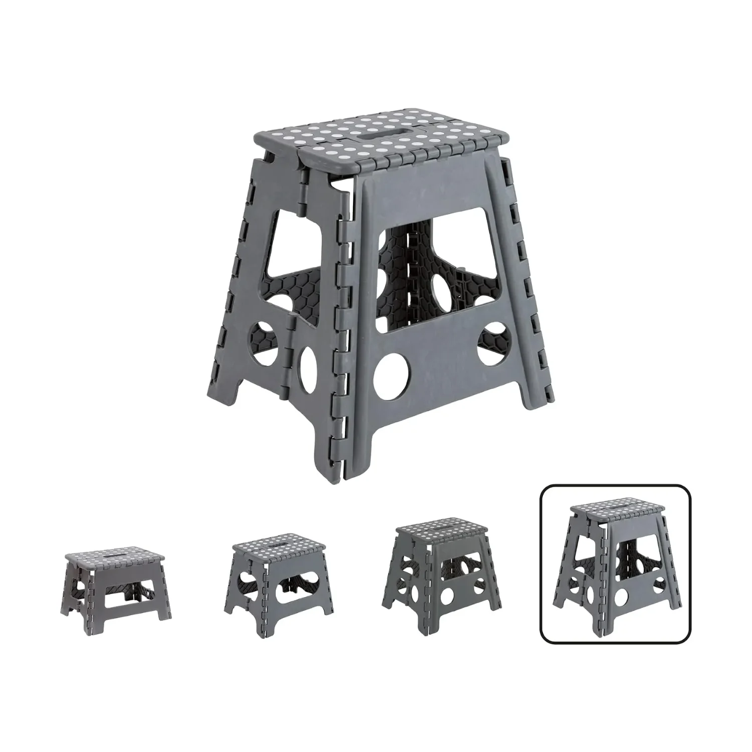 ARREGUI TB-039-G klapkrukje opvouwbaar 39 cm 150 kg grijs
