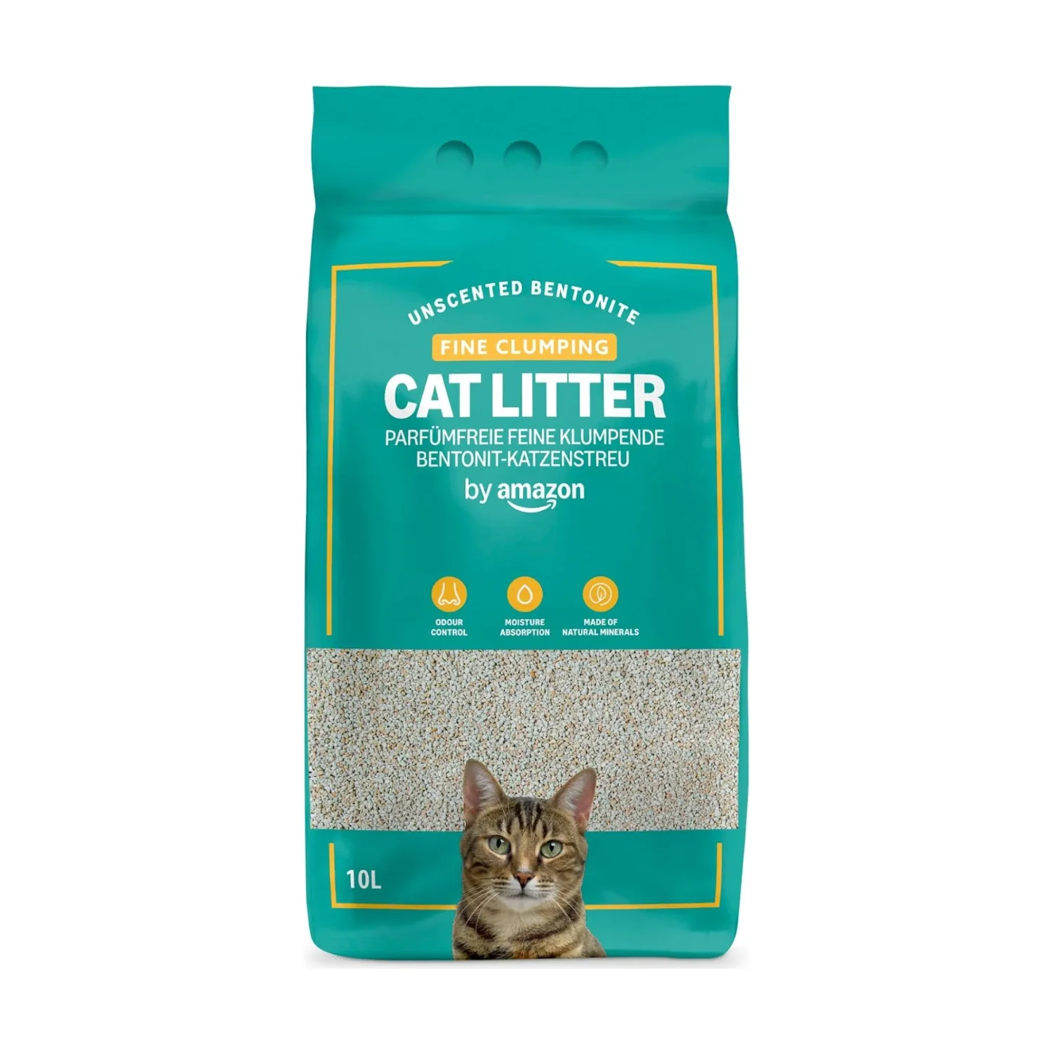 by Amazon klonterende kattenbakvulling fijn geurloos 10 l