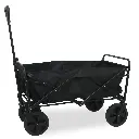 MaxxGarden - Opvouwbare bolderkar 98x53x64 cm - massieve banden - ROOD