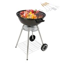 MaxxGarden Houtskoolbarbecue - 45cm - extra accessoires