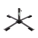 MaxxGarden Parasolvoet - Kruisvoet standaard - inklapbaar opvouwbaar - 86x86x30 cm