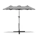 MaxxGarden Parasol - XL - 300 x 150cm Antraciet