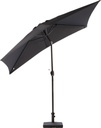 MaxxGarden Parasol - tuin en balkon parasol - opdraaisysteem - 150 x 250 cm Zwart