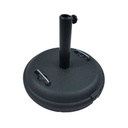 MaxxGarden Parasolvoet - Beton - 14 kg - Zwart